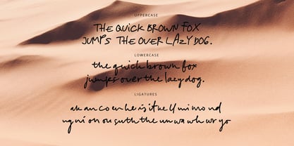 Mother Sand Font Poster 5