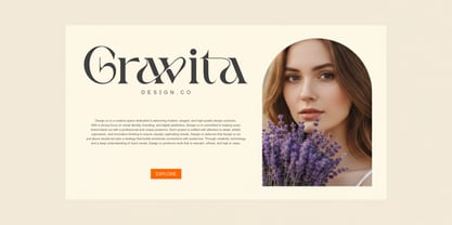 Qaveria Font Poster 2