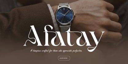 Qaveria Font Poster 4