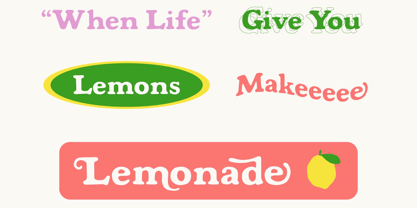 Mondeur Font Poster 2