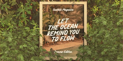 Vintage Rustborn Font Poster 7