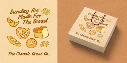 Vintage Rustborn Font Poster 9