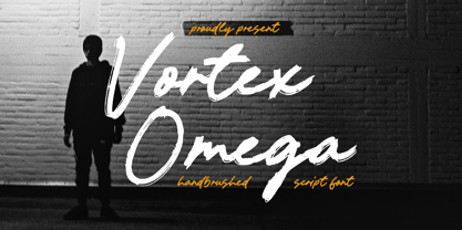 Vortex Omega Font Poster 1