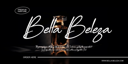 Marlinah Beauty Font Poster 3