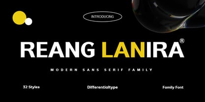 Reang Lanira Font Poster 1