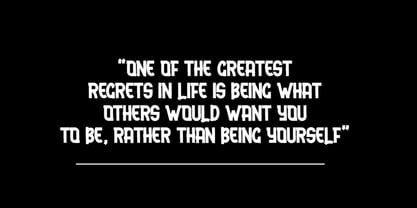 Arena Sky Font Poster 3