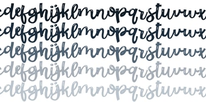 ZP Little Elf Script Font Poster 7