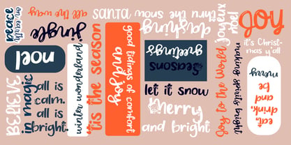 ZP Little Elf Script Font Poster 2