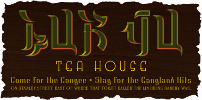 Croasian Font Poster 11