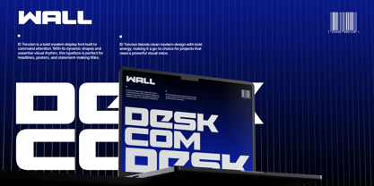 ID Tenzion Font Poster 7