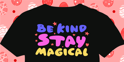 Cherry Chubby Font Poster 3