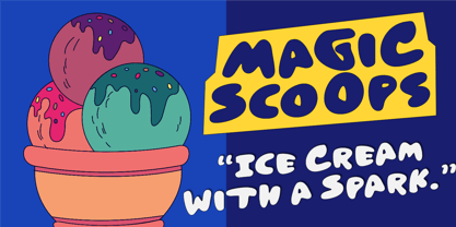 Cherry Chubby Font Poster 5