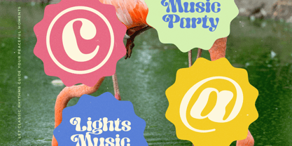 Beach Nagres Font Poster 5