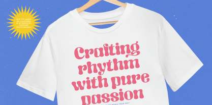 Beach Nagres Font Poster 2