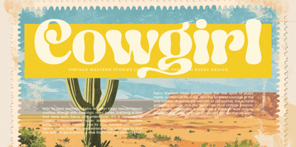 Beach Nagres Font Poster 9