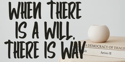 Amsyong Font Poster 5