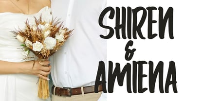 Amsyong Font Poster 2