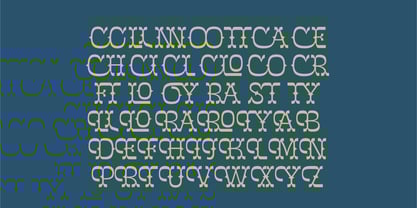 Mister Cloroph Font Poster 9