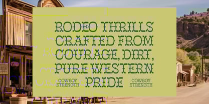 Mister Cloroph Font Poster 6