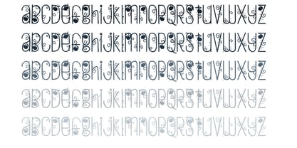 ZP Sugarbear Plum Font Poster 7