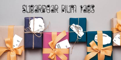 ZP Sugarbear Plum Font Poster 8