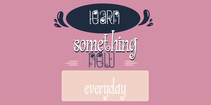 ZP Sugarbear Plum Font Poster 3