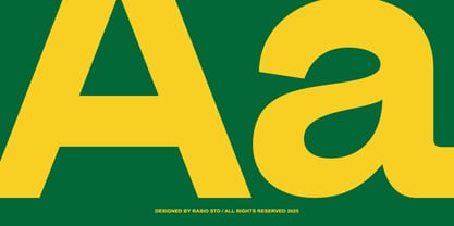 Burgen Font Poster 3