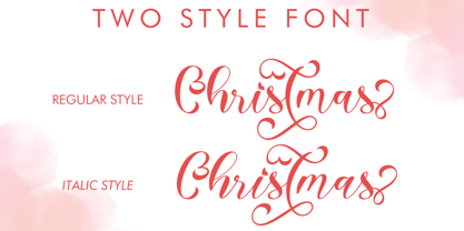 Marisa Valentine Italic Font Poster 2