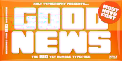 Good News Font Poster 1