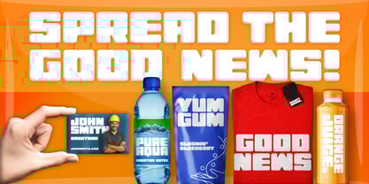 Good News Font Poster 3