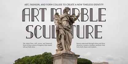 Deco Vogue Font Poster 3