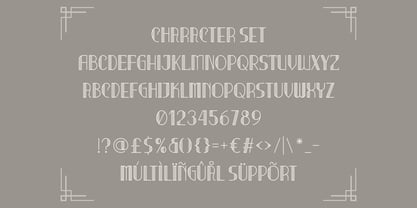 Deco Vogue Font Poster 5