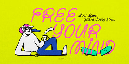 Belmort Font Poster 2