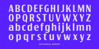 Tallstance Font Poster 8