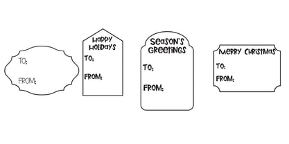 PN Marshberry Merry Font Poster 11