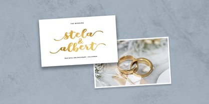 Shelby Script Font Poster 3