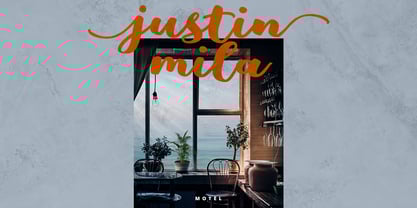 Shelby Script Font Poster 2