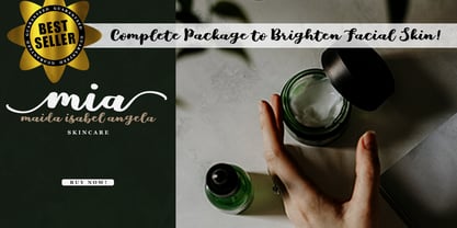 Shelby Script Font Poster 5