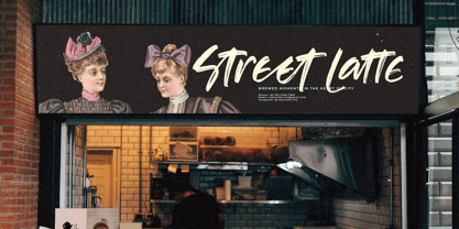 Haruki Stroke Font Poster 11