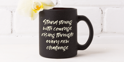 Haruki Stroke Font Poster 4