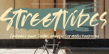 Haruki Stroke Font Poster 8