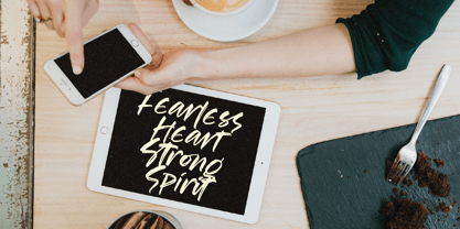 Haruki Stroke Font Poster 7