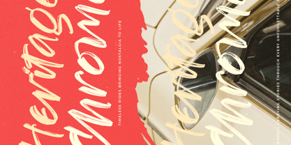 Haruki Stroke Font Poster 9