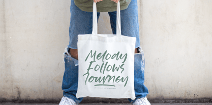 Haruki Stroke Font Poster 13