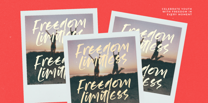 Haruki Stroke Font Poster 6