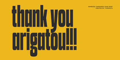 Edmirose Font Poster 11