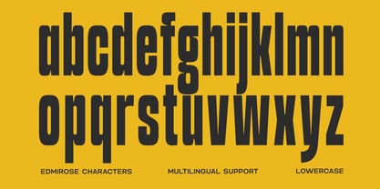 Edmirose Font Poster 8