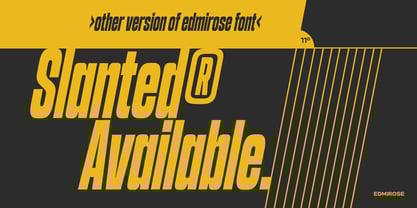 Edmirose Font Poster 6