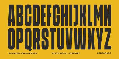 Edmirose Font Poster 7