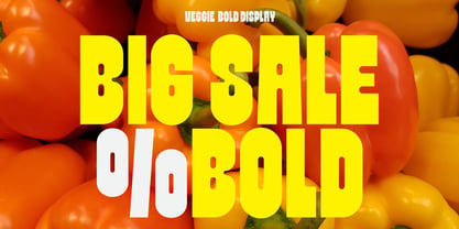 Veggie Font Poster 2